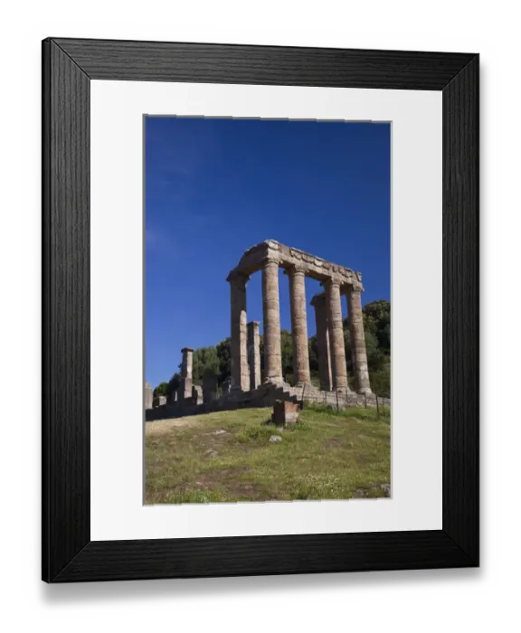 Framed Print : ITALY, Sardinia, Fluminimaggiore. Ruins of the Roman Tempio di Antas Framed Print : ITALY, Sardinia, Fluminimaggiore. Ruins of the Roman Tempio di Antas
