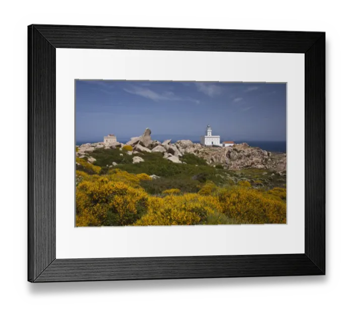 Framed Print : ITALY, Sardinia, Santa Teresa Gallura. Capo Testa lighthouse Framed Print : ITALY, Sardinia, Santa Teresa Gallura. Capo Testa lighthouse