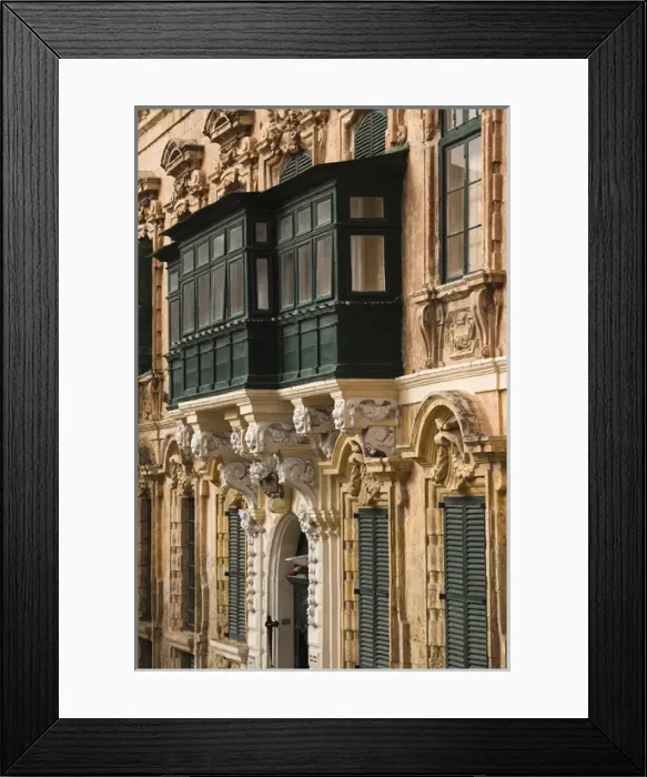 Framed Print : Malta, Valletta, Maltese architecture, buildings on Triq ir-Repubblika, Republic Street Framed Print : Malta, Valletta, Maltese architecture, buildings on Triq ir-Repubblika, Republic Street