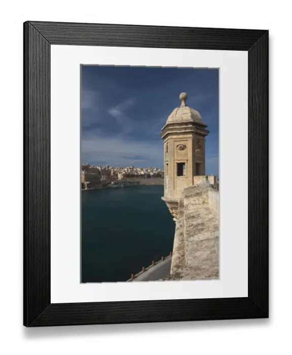 Framed Print : Malta, Valletta, Senglea, L-Isla, Senglea Point, The Vedette lookout Framed Print : Malta, Valletta, Senglea, L-Isla, Senglea Point, The Vedette lookout