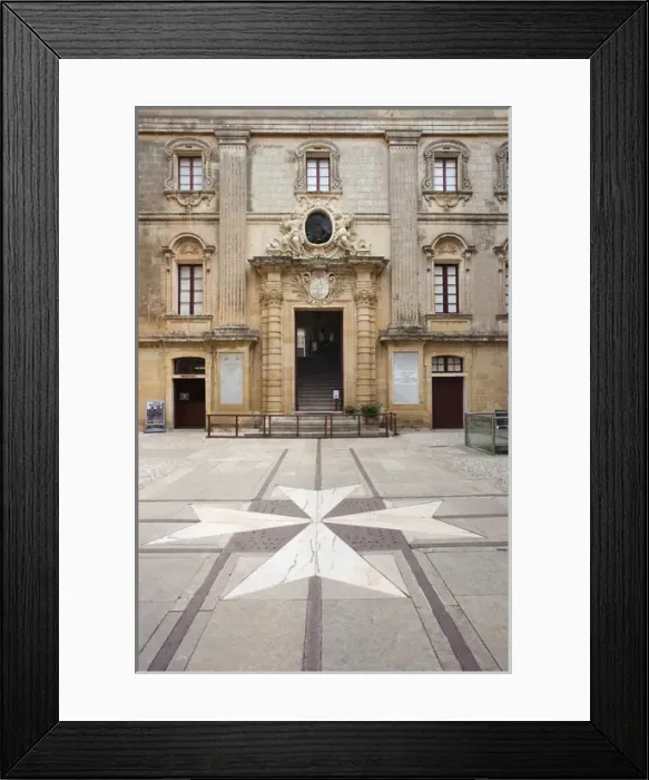 Framed Print : Malta, Central, Mdina, Rabat, National Museum of Natural History, exterior
