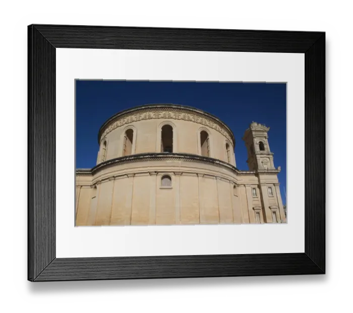 Framed Print : Malta, Central, Mosta, Mosta Dome church, exterior Framed Print : Malta, Central, Mosta, Mosta Dome church, exterior