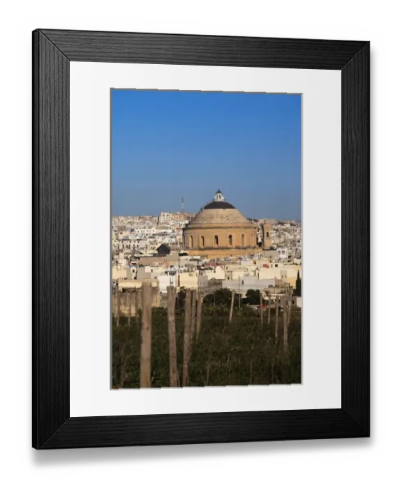 Framed Print : Malta, Central, Mosta, Mosta Dome church, exterior Framed Print : Malta, Central, Mosta, Mosta Dome church, exterior