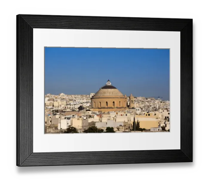 Framed Print : Malta, Central, Mosta, Mosta Dome church, exterior Framed Print : Malta, Central, Mosta, Mosta Dome church, exterior