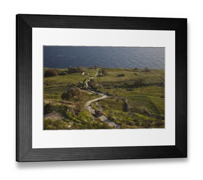 Framed Print : Malta, Central, Dingli, Dingli Cliffs, coastal cliff view, elev. 220 meters, sunset Framed Print : Malta, Central, Dingli, Dingli Cliffs, coastal cliff view, elev. 220 meters, sunset