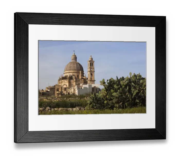 Framed Print : Malta, Gozo Island, Xewkija, Rotunda Church Framed Print : Malta, Gozo Island, Xewkija, Rotunda Church