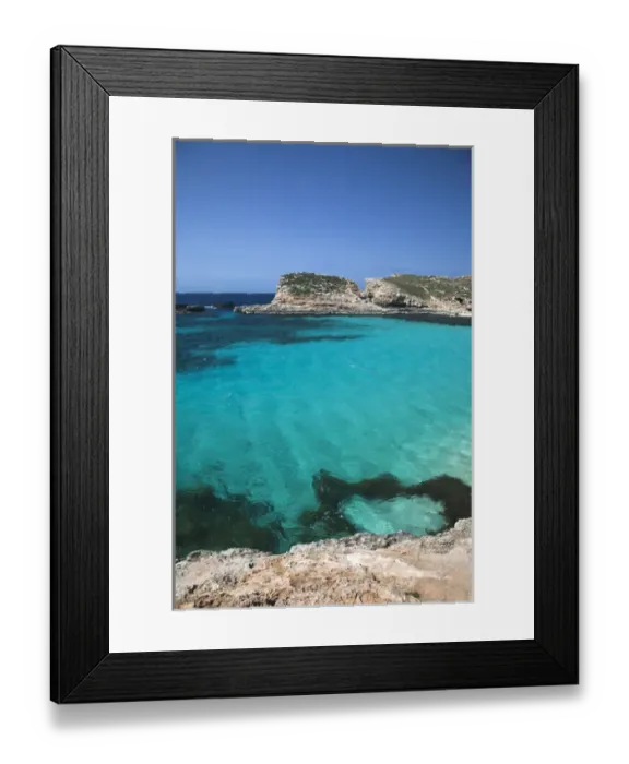 Framed Print : Malta, Comino Island, The Blue Lagoon Framed Print : Malta, Comino Island, The Blue Lagoon