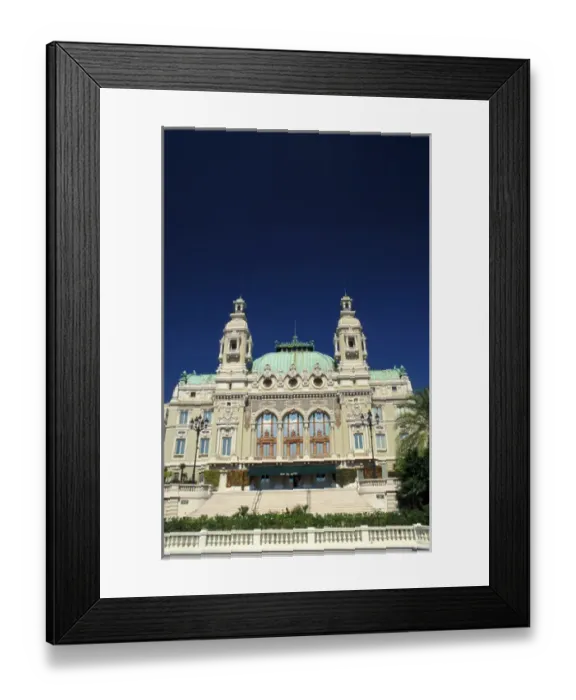 Framed Print : Monaco, Cote d Azur, Montecarlo. Casino