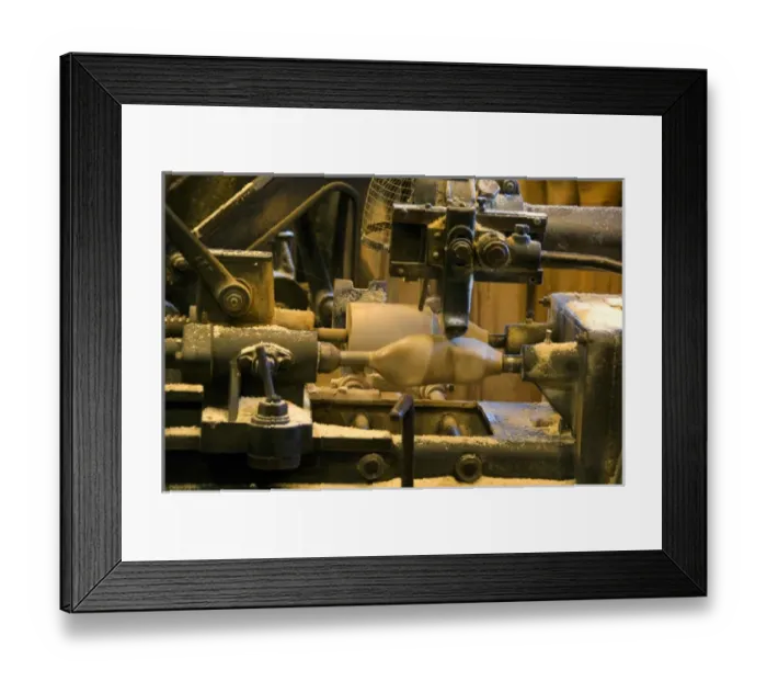Framed Print : Netherlands (aka Holland), Zaandam. Zaanse Schans, Wooden Shoe Museum, shoe making