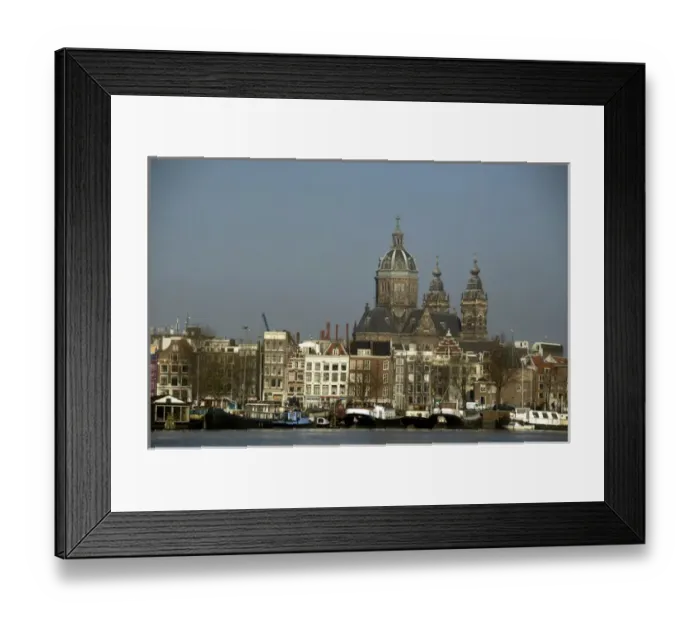 Framed Print : Netherlands (aka Holland), Amsterdam. Sint Nicolskerk (aka Saint Nicols church) Framed Print : Netherlands (aka Holland), Amsterdam. Sint Nicolskerk (aka Saint Nicols church)