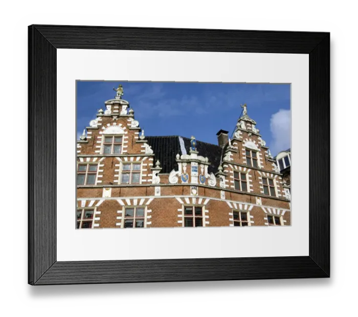 Framed Print : Europe, The Netherlands (aka Holland), West Friesland, Hoorn. Old court house Framed Print : Europe, The Netherlands (aka Holland), West Friesland, Hoorn. Old court house
