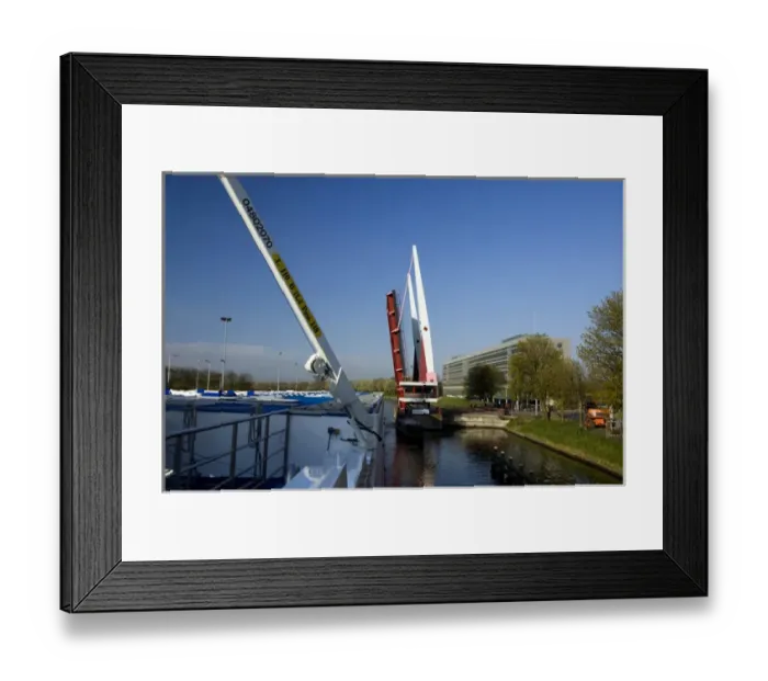 Framed Print : Europe, The Netherlands (aka Holland), Zeeland, Middelburg. Draw bridge Framed Print : Europe, The Netherlands (aka Holland), Zeeland, Middelburg. Draw bridge