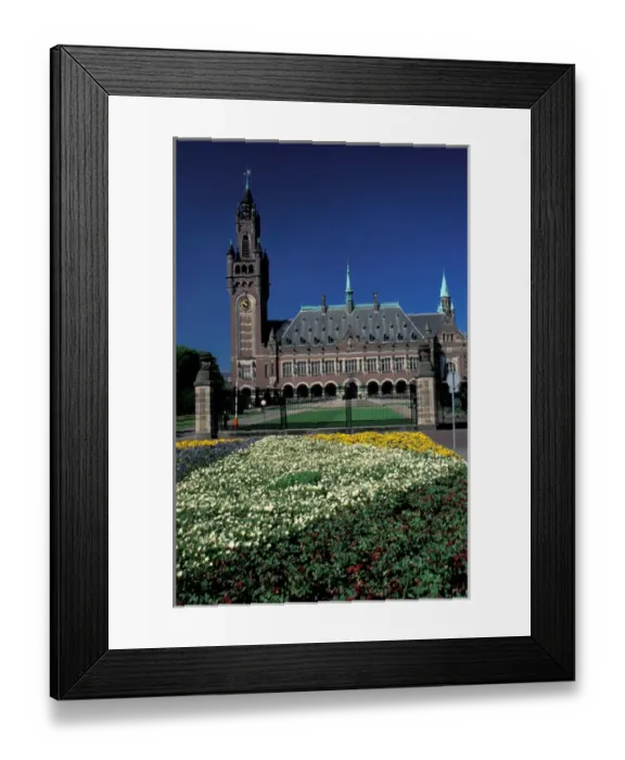 Framed Print : Europe, Holland, The Netherlands International Court of Justice, Peace Palace Framed Print : Europe, Holland, The Netherlands International Court of Justice, Peace Palace