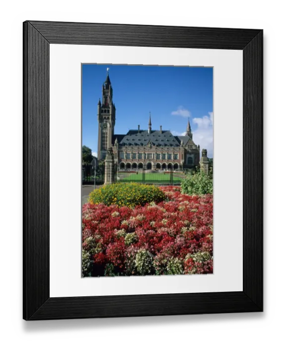 Framed Print : The Haag, The Netherlands, Peace Palace Framed Print : The Haag, The Netherlands, Peace Palace