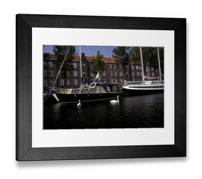 Framed Print : Europe, Netherlands, Middleburg. Harbor Framed Print : Europe, Netherlands, Middleburg. Harbor