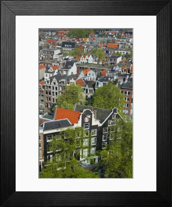 Framed Print : Cityscape, Amsterdam, Netherlands