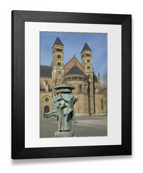 Framed Print : Europe, Netherlands, Limburg, Mstricht, Basilica of Saint Servatius Framed Print : Europe, Netherlands, Limburg, Mstricht, Basilica of Saint Servatius