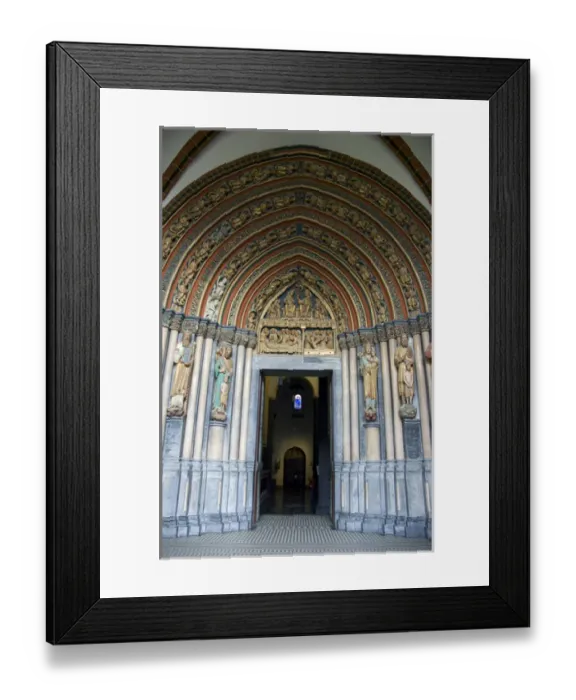 Framed Print : Europe, Netherlands, Limburg, Mstricht, Basilica of Saint Servatius, The Bergportaal Framed Print : Europe, Netherlands, Limburg, Mstricht, Basilica of Saint Servatius, The Bergportaal
