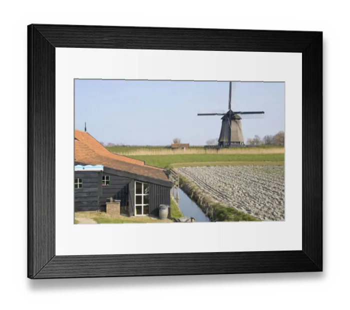 Framed Print : Enkhuizen, Europe, Netherlands, North Holland, West-Frisia
