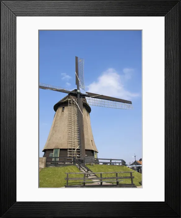 Framed Print : Enkhuizen, Europe, Netherlands, North Holland, West-Frisia