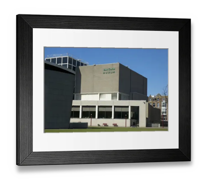 Framed Print : Europe, Netherlands, South Holland, Amsterdam, Van Gogh Museum Framed Print : Europe, Netherlands, South Holland, Amsterdam, Van Gogh Museum