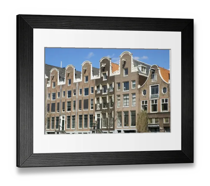 Framed Print : Europe, Netherlands, South Holland, Amsterdam
