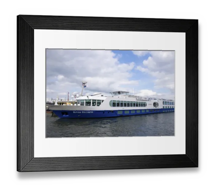 Framed Print : Europe, Netherlands, South Holland, Amsterdam, ms River Dutchess, Uniworld Framed Print : Europe, Netherlands, South Holland, Amsterdam, ms River Dutchess, Uniworld