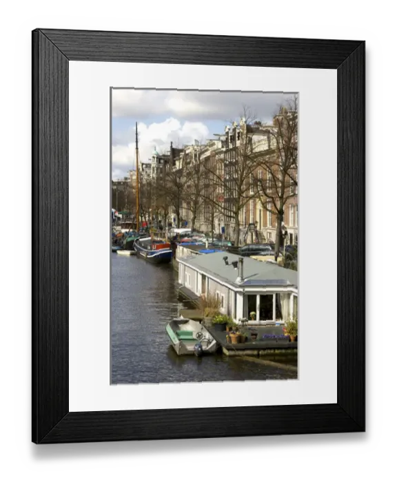 Framed Print : Europe, Netherlands, South Holland, Amsterdam Framed Print : Europe, Netherlands, South Holland, Amsterdam