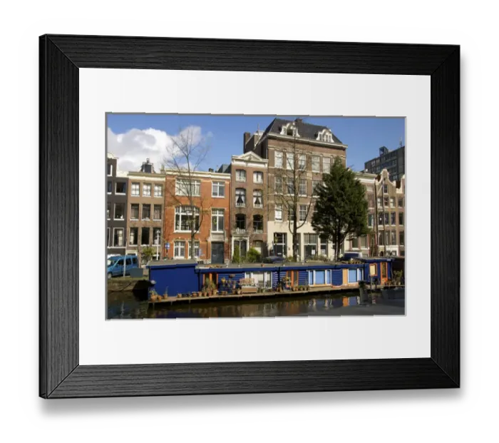 Framed Print : Europe, Netherlands, South Holland, Amsterdam