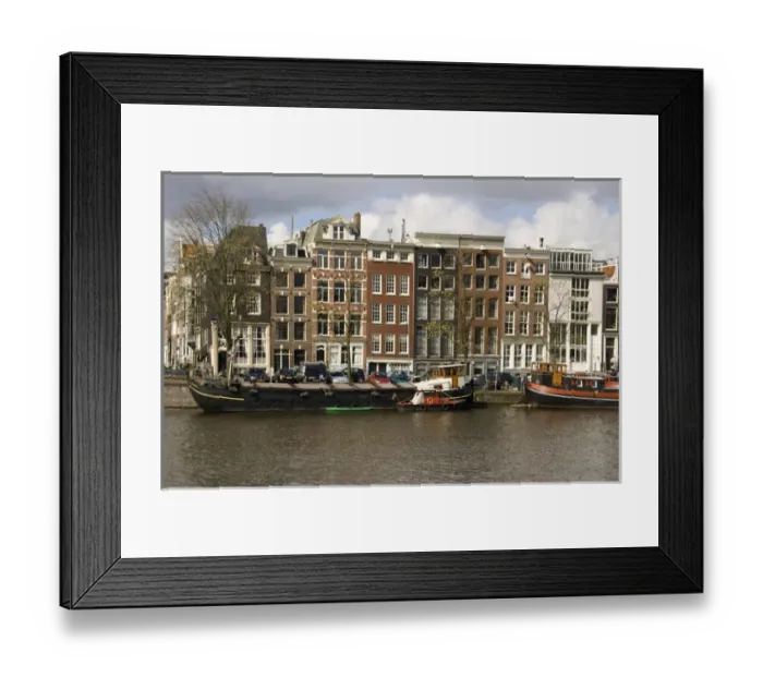 Framed Print : Europe, Netherlands, South Holland, Amsterdam, River Amstel Framed Print : Europe, Netherlands, South Holland, Amsterdam, River Amstel