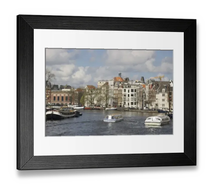 Framed Print : Europe, Netherlands, South Holland, Amsterdam Framed Print : Europe, Netherlands, South Holland, Amsterdam