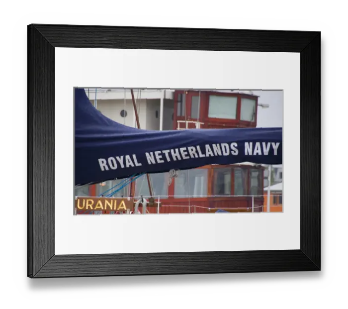 Framed Print : Royal Netherlands Navy boat Framed Print : Royal Netherlands Navy boat