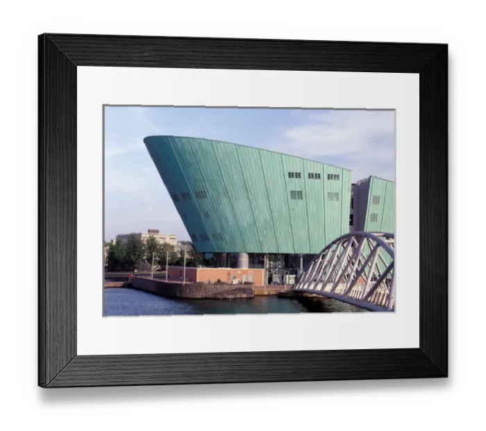 Framed Print : Europe, Holland, Amsterdam. Newmetropolis Science and Technology Center Framed Print : Europe, Holland, Amsterdam. Newmetropolis Science and Technology Center