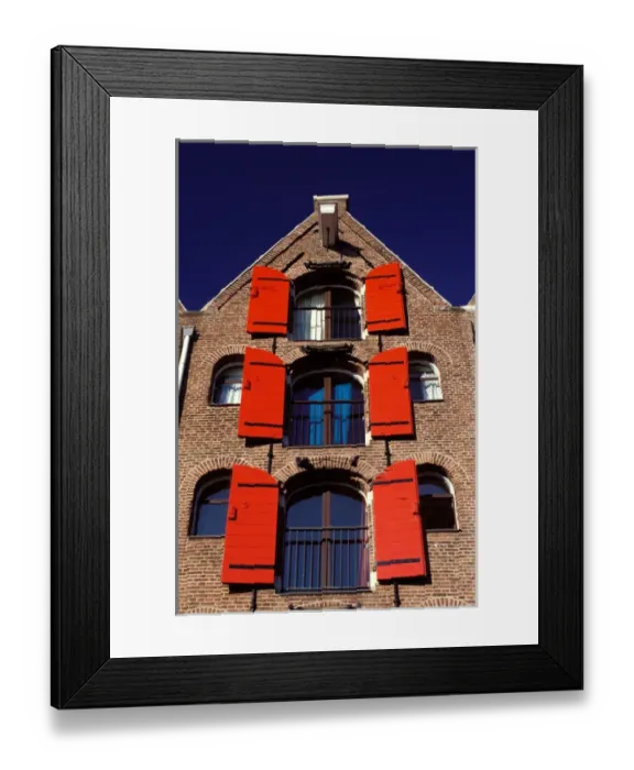 Framed Print : Holland, Amsterdam, Prinseneiland Framed Print : Holland, Amsterdam, Prinseneiland