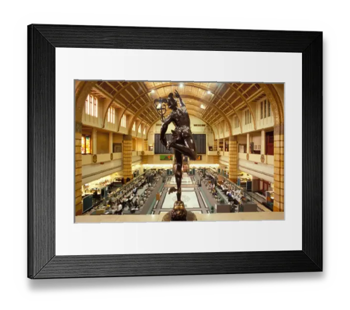 Framed Print : Holland, Amsterdam, Stock Exchange