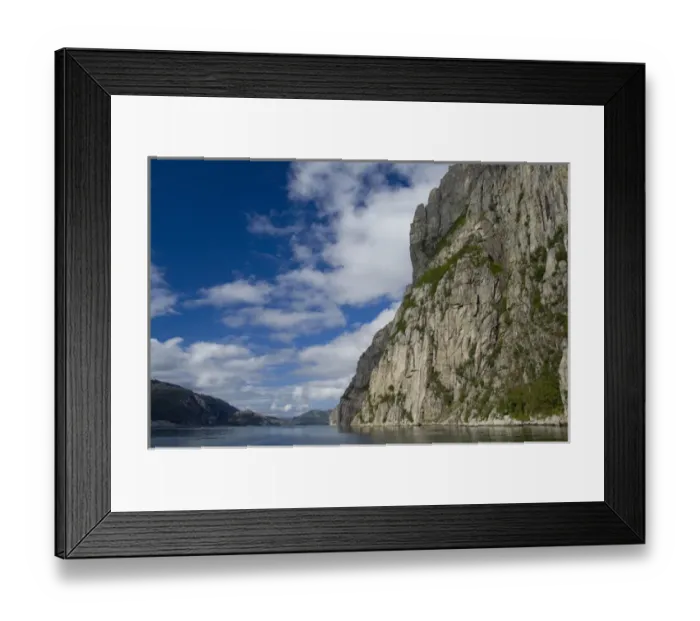Framed Print : Norway, Stavanger, Lysefjord (aka Lyse Fjord) Framed Print : Norway, Stavanger, Lysefjord (aka Lyse Fjord)