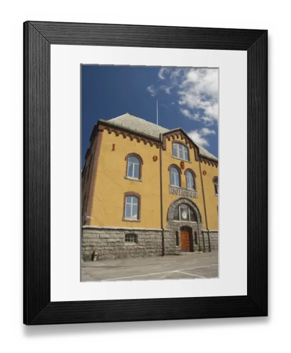 Framed Print : Norway, Stavanger. Historic downtown port area Framed Print : Norway, Stavanger. Historic downtown port area