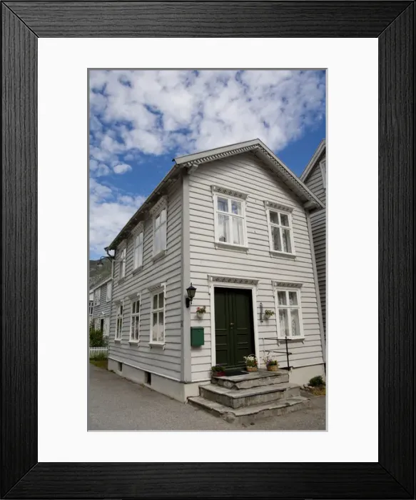 Framed Print : Norway, Laerdal. Gamle Laerdalsoyri (Old Village Center) historic perservation district Framed Print : Norway, Laerdal. Gamle Laerdalsoyri (Old Village Center) historic perservation district