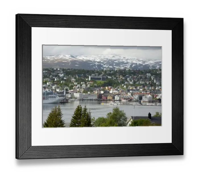 Framed Print : Norway, Tromso. Gateway to the Arctic located above the Arctic Circle Framed Print : Norway, Tromso. Gateway to the Arctic located above the Arctic Circle