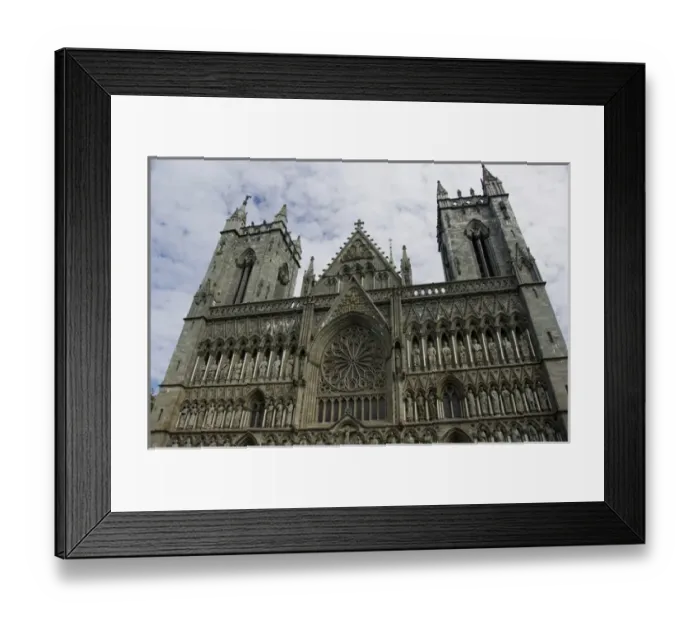 Framed Print : Norway, Trondheim. Nidaros Cathedral (aka Trondheim Cathedral), built on St. Olavs grave site Framed Print : Norway, Trondheim. Nidaros Cathedral (aka Trondheim Cathedral), built on St. Olavs grave site