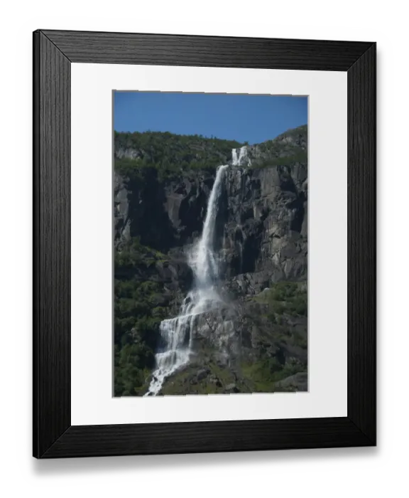 Framed Print : Norway, Geirangerfjord District. Jostedalsbreen National Park, Briksdals Glacier Framed Print : Norway, Geirangerfjord District. Jostedalsbreen National Park, Briksdals Glacier