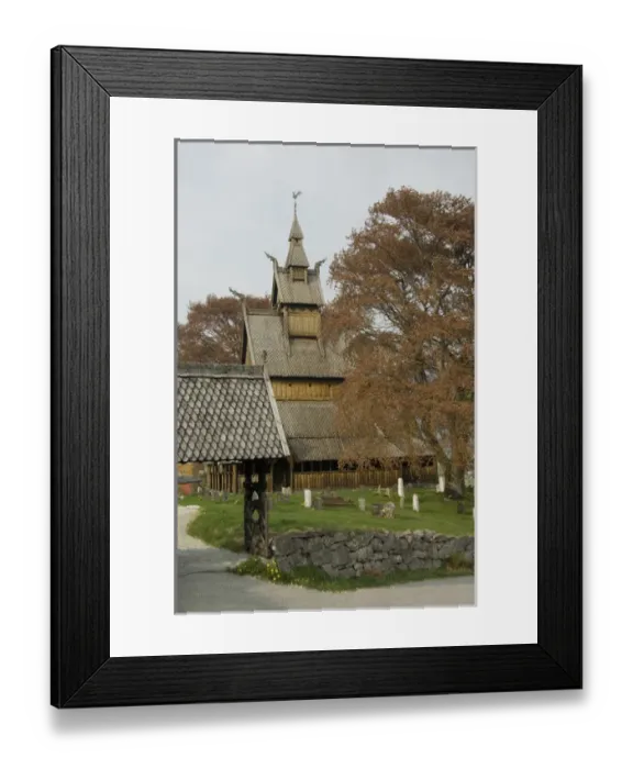 Framed Print : Norway, Sogn og Fjordane, Laerdal. Borgund Stave Church, built just before 1150 Framed Print : Norway, Sogn og Fjordane, Laerdal. Borgund Stave Church, built just before 1150
