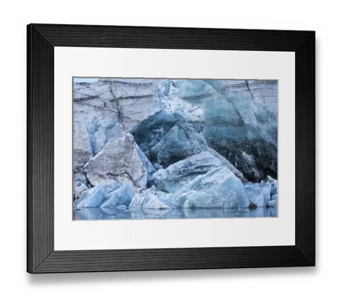 Framed Print : Norway, Svalbard, Spitsbergen Island, Broken ice of tidewater glacier in Lomfjorden Framed Print : Norway, Svalbard, Spitsbergen Island, Broken ice of tidewater glacier in Lomfjorden