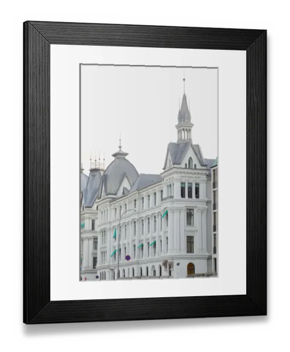 Framed Print : historic building Oslo Norway Framed Print : historic building Oslo Norway