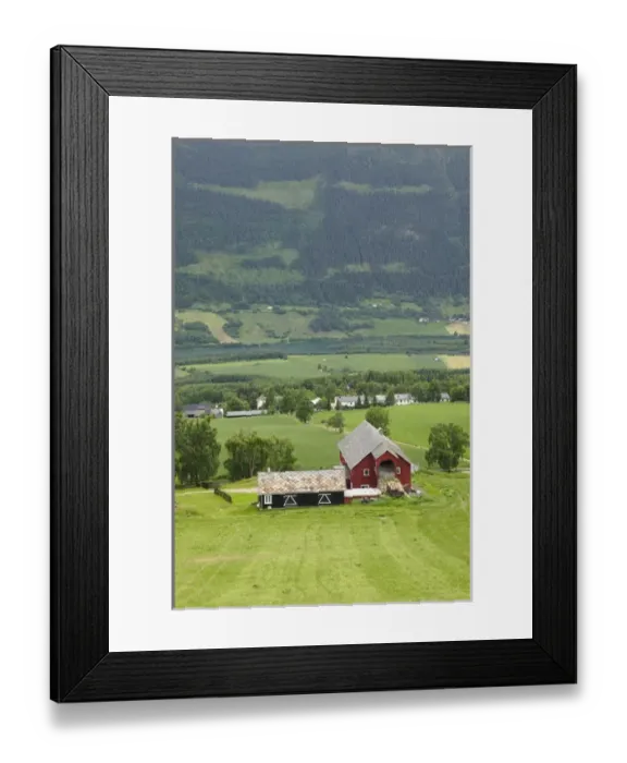 Framed Print : Laggen River river valley, Ringebu norway Framed Print : Laggen River river valley, Ringebu norway