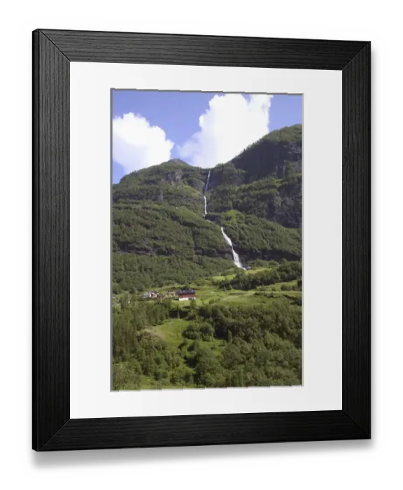 Framed Print : From Flam Railway, Flamsbanna Flam; situated in the innermost part of the Sognefjord Framed Print : From Flam Railway, Flamsbanna Flam; situated in the innermost part of the Sognefjord