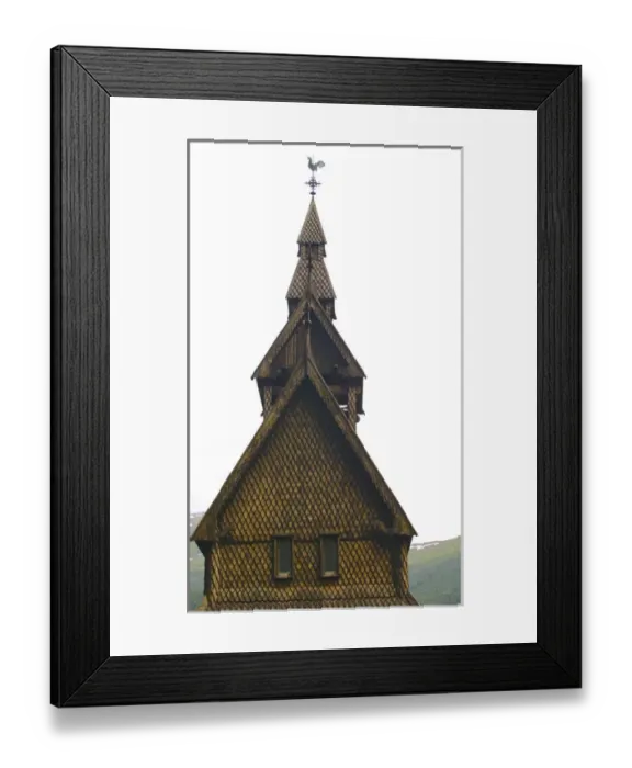 Framed Print : Hopperstad Stave Church, Sogne Fjord VIC norway Framed Print : Hopperstad Stave Church, Sogne Fjord VIC norway