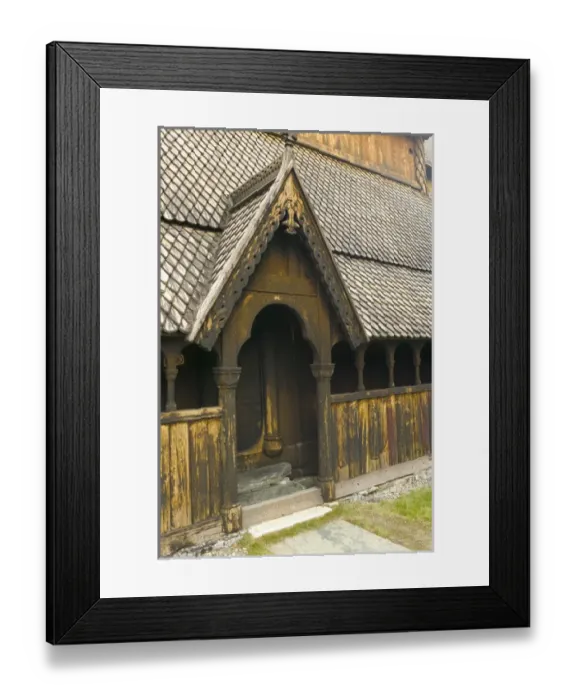 Framed Print : Hopperstad Stave Church, Sogne Fjord VIC norway Framed Print : Hopperstad Stave Church, Sogne Fjord VIC norway