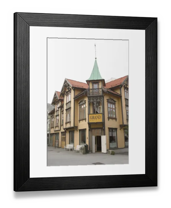 Framed Print : Norway, Egersund Grand Hotel Framed Print : Norway, Egersund Grand Hotel