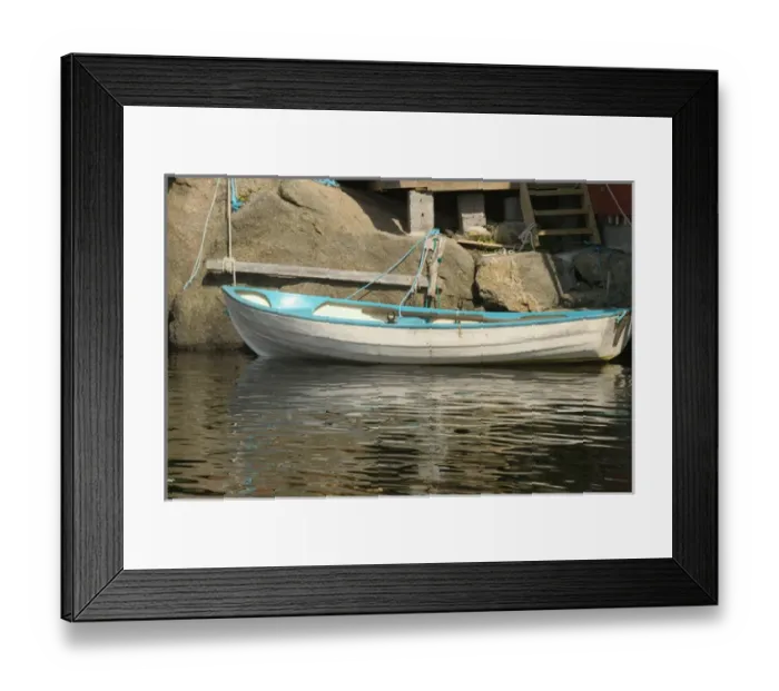 Framed Print : Norway, North Sea row boat Framed Print : Norway, North Sea row boat
